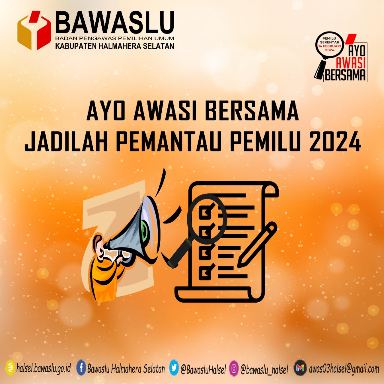 AYO JADI PEMANTAU PEMILU 2024