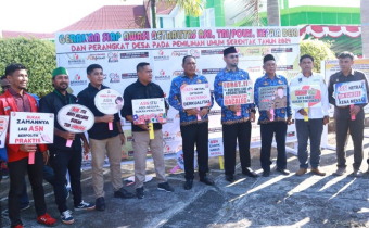 Tekan Potensi Pelanggaran Netralitas ASN, Bawaslu Halsel Gelar Gerakan Siap Awasi ASN Netral