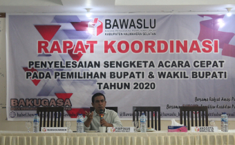 Rakor Penyelesaian Sengketa Acara Cepat Resmi Ditutup