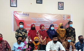 Anggota Bawaslu Rais Kahar Hadiri Rakor Di 2 Kecamatan