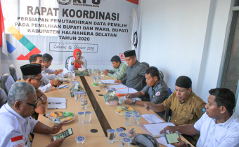Bawaslu dan Pemkab Hadiri Rakor Pemutakhiran Data Pemilih