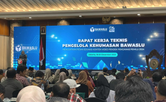 Rakernis Kehumasan, Lolly: Ibarat rumah, Humas adalah teras bagi Bawaslu