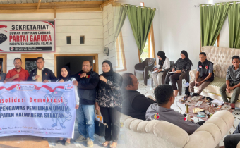 Konsolidasi Demokrasi bersama Partai Garuda Halsel